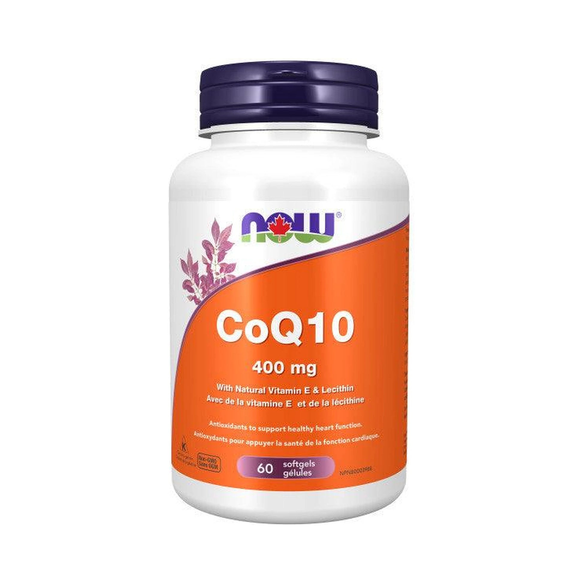 NOW Co-Q10 400mg 60 Softgels