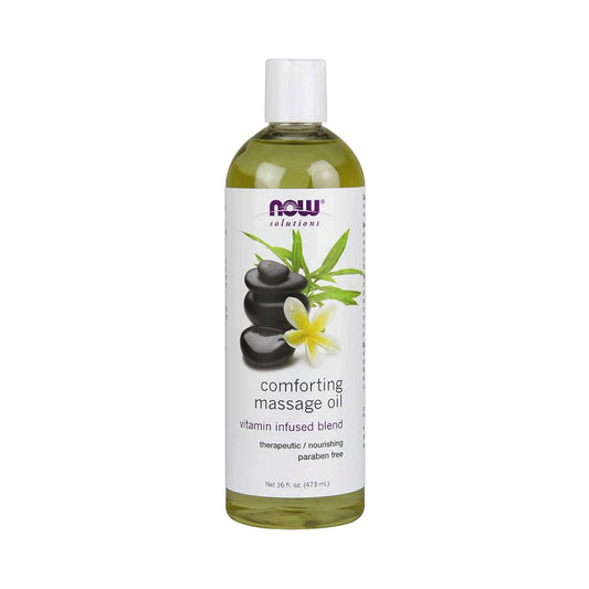 NOW Comforting Massage Oil 473mL