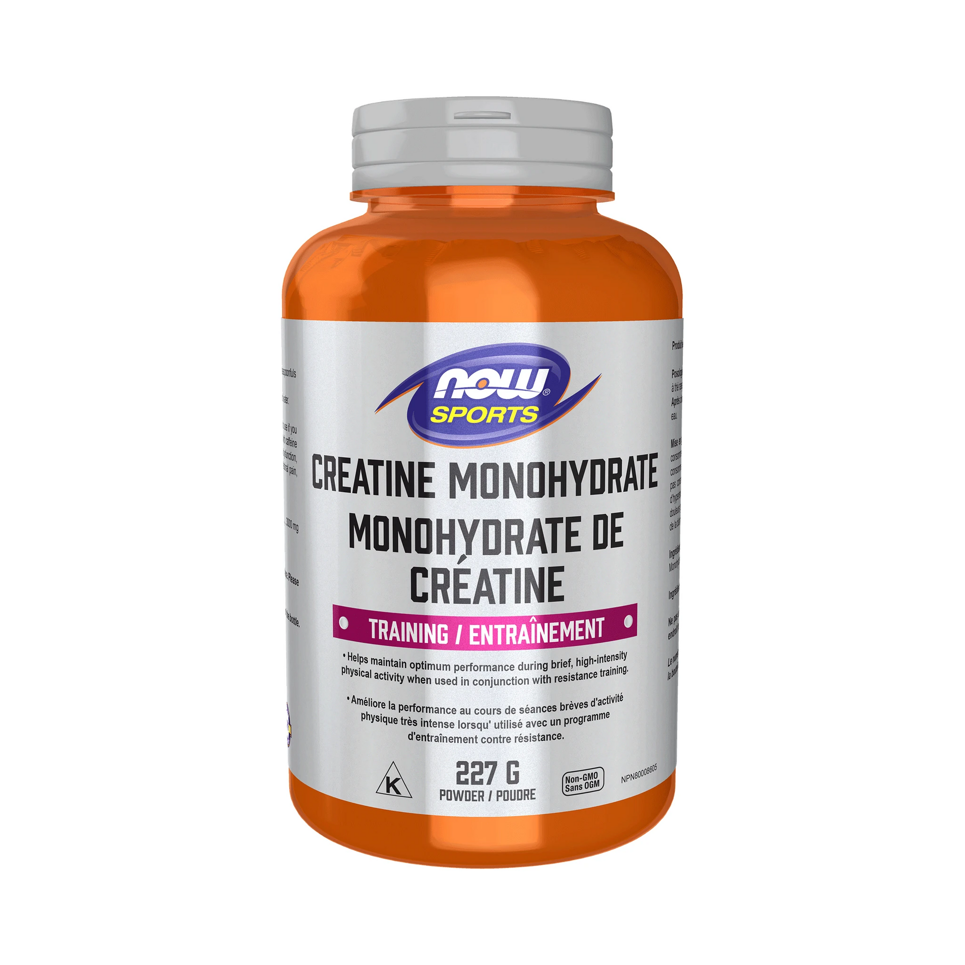 NOW Creatine Monohydrate Powder 227g