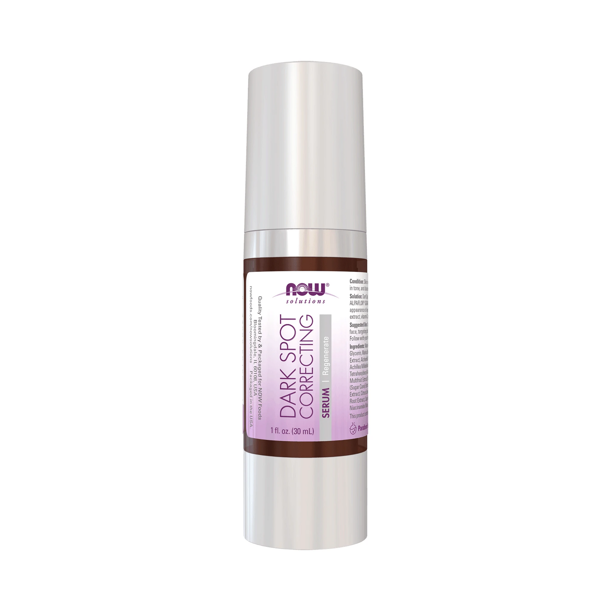 NOW Dark Spot Serum Evens Skin Tone 30mL