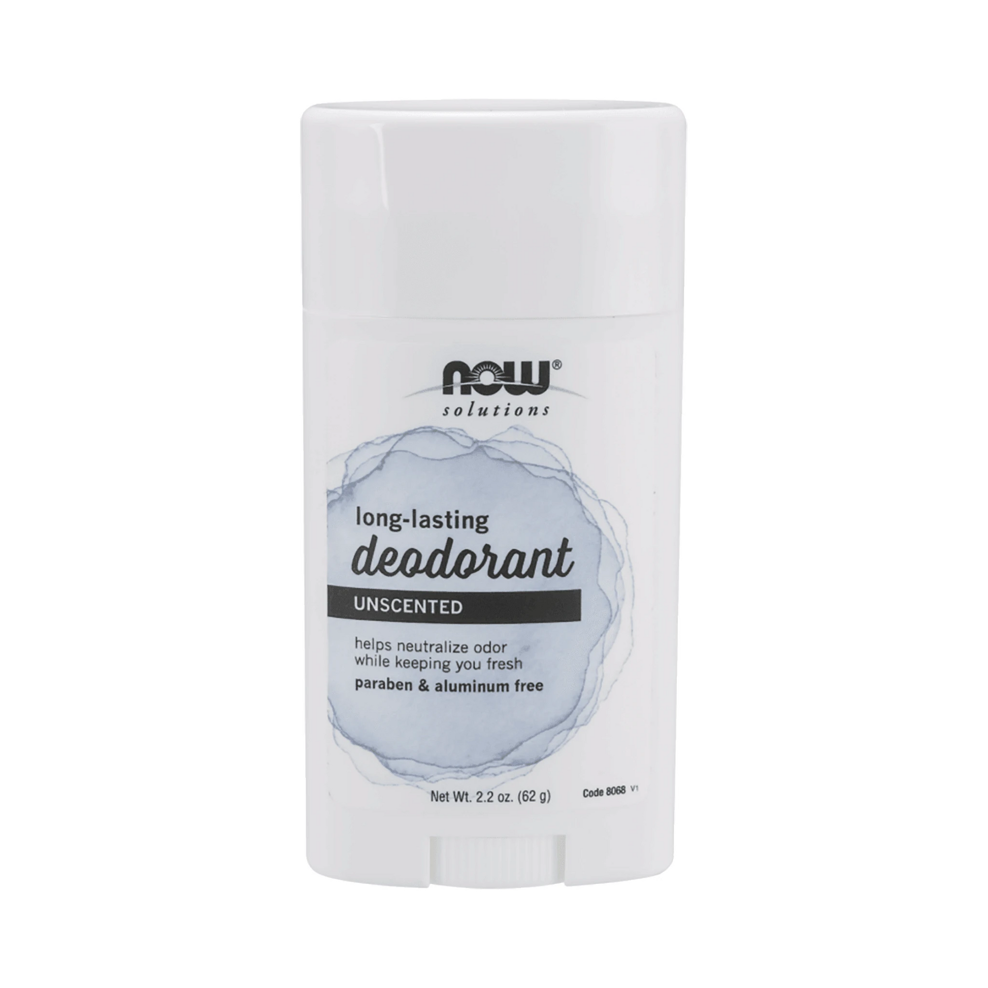 NOW Deodorant Stick Unscented 62g