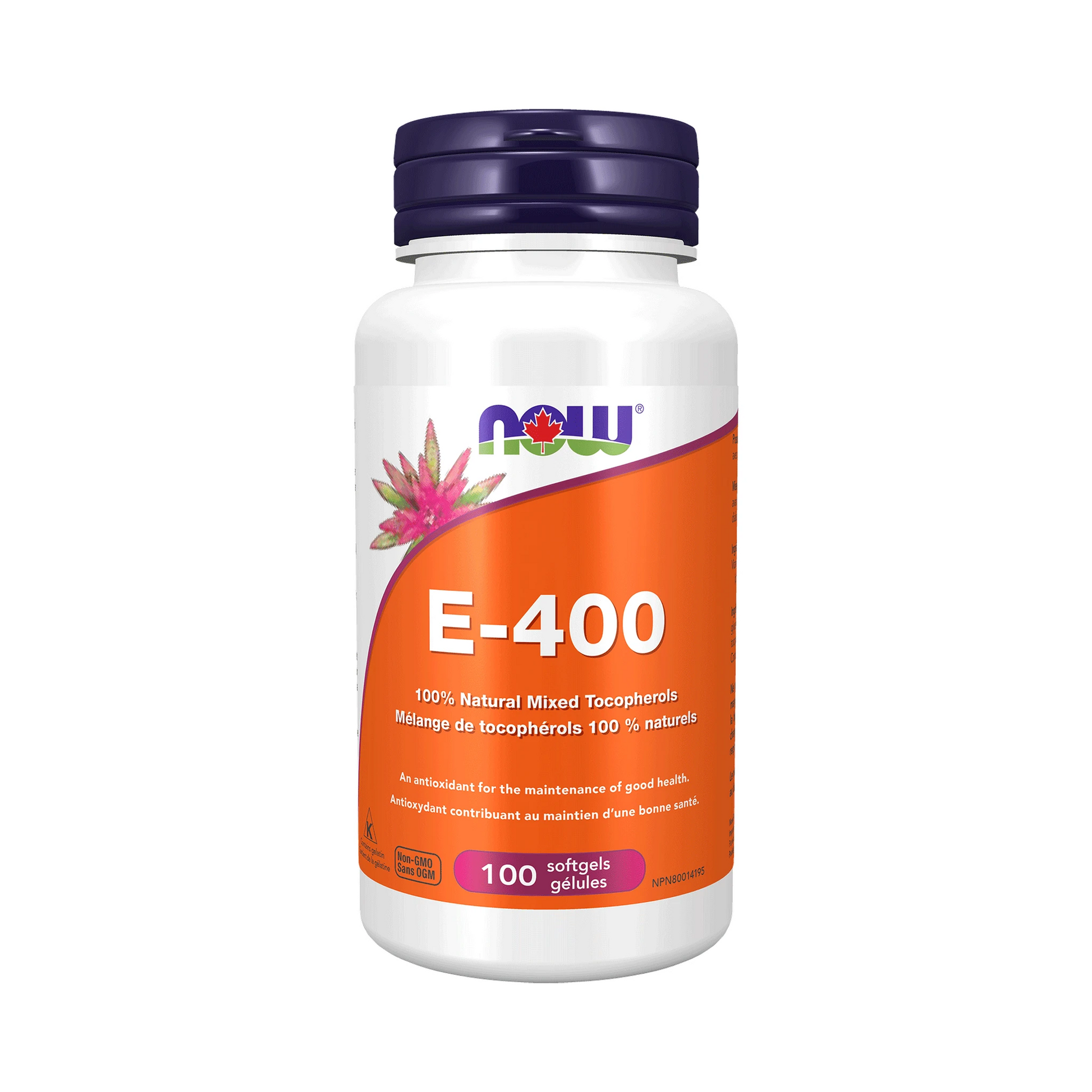 NOW E-400IU Mixed Tocopherols 100 Softgels