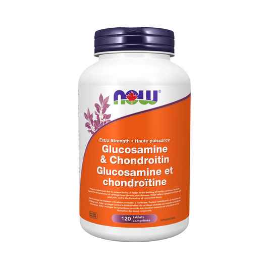 NOW Glucosamine & Chondroitin Extra Strength 120 Tablets