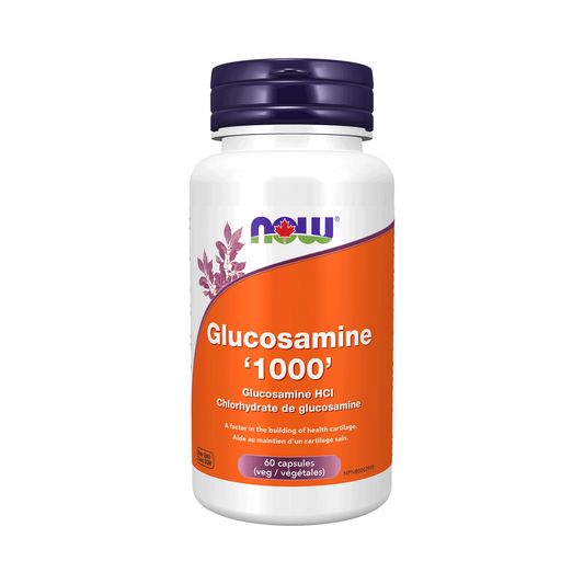 NOW Glucosamine HCL 1000mg 60 Veg Capsules