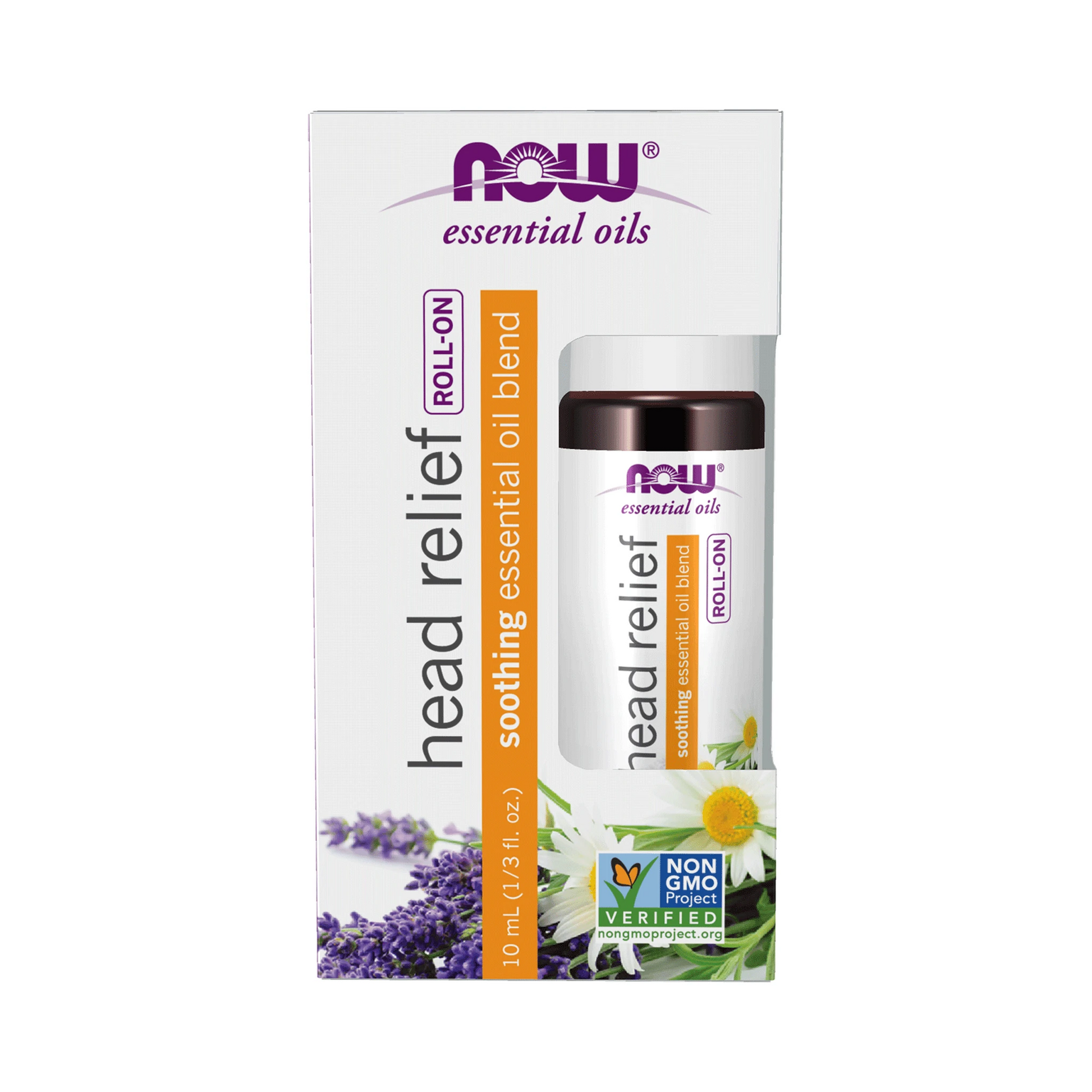 NOW Head Relief Essential Oil Roll-On 10mL