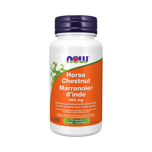 NOW Horse Chestnut 300mg Ext 90 Veg Capsules
