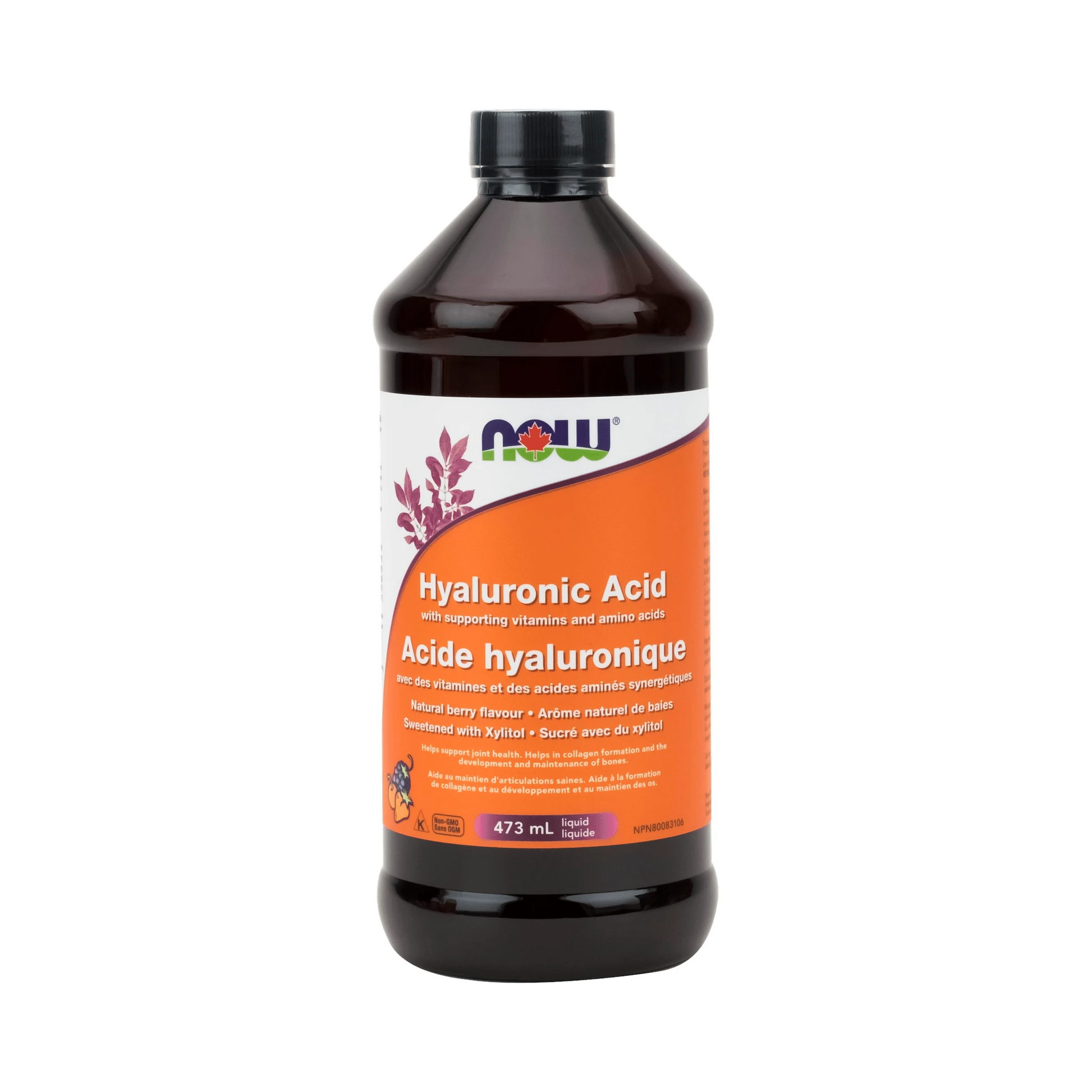 NOW Hyaluronic Acid Liquid with antioxidants 473mL