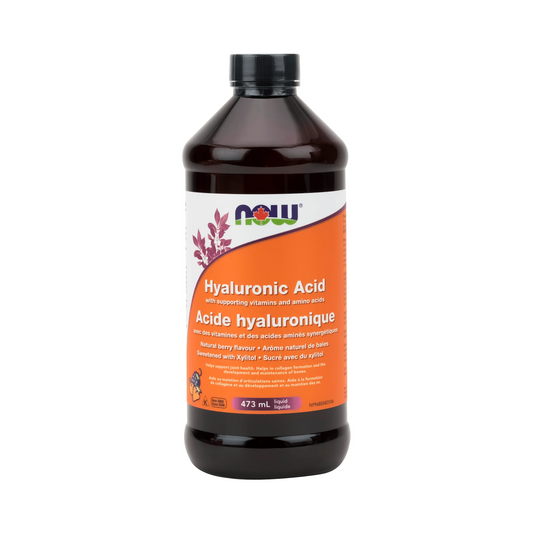NOW Hyaluronic Acid Liquid with antioxidants 473mL