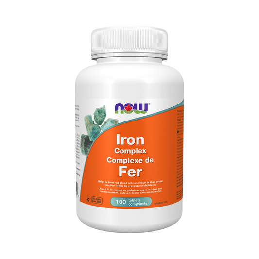 NOW Iron Complex 100 Tablets