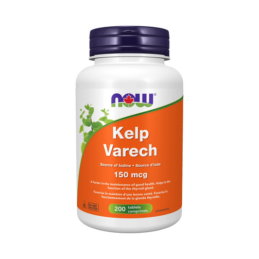 NOW Kelp 150mcg Iodine 200 Tablets