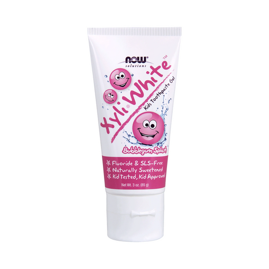 NOW Kids Xyliwhite Bubblegum Splash Toothpaste Gel 85g