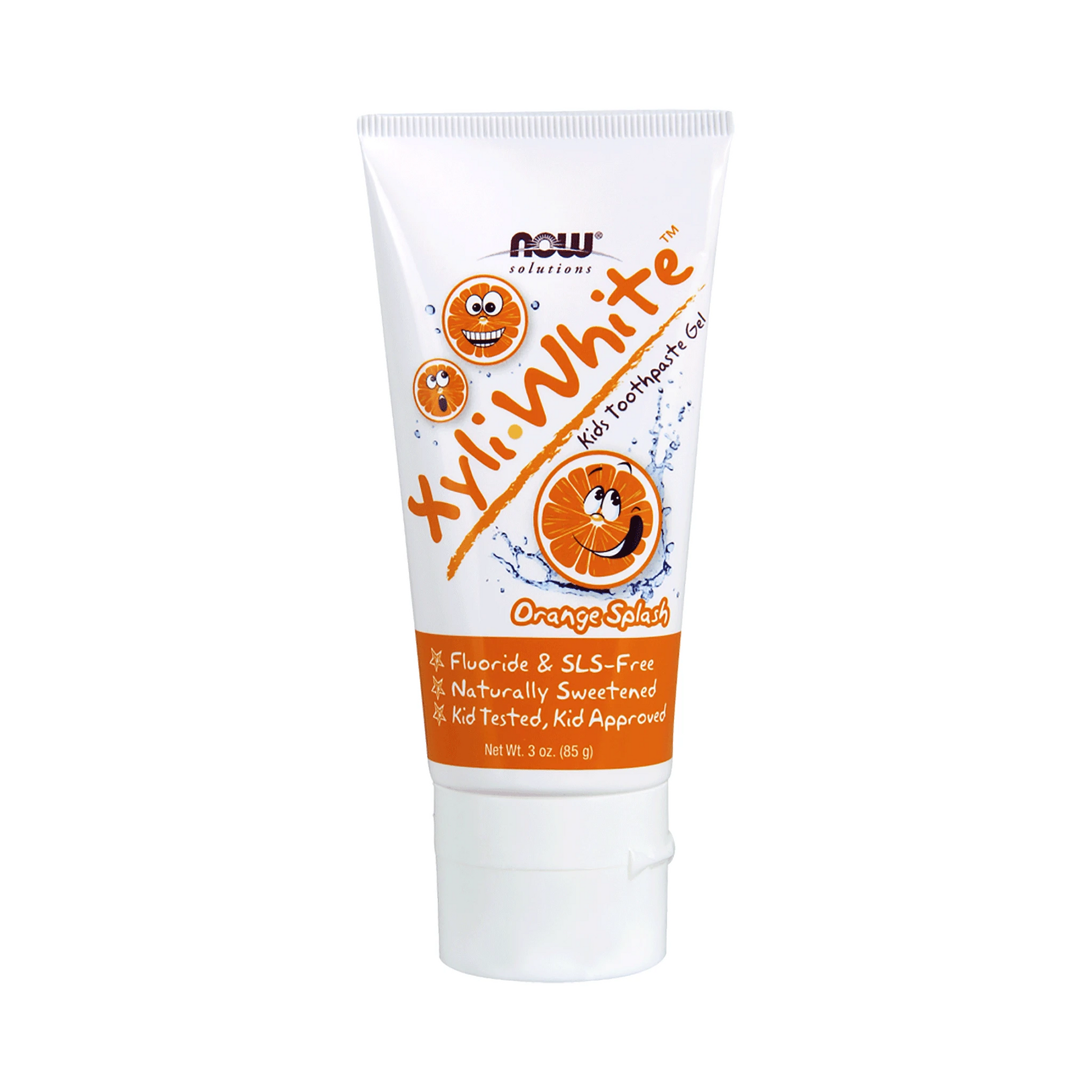 NOW Kids Xyliwhite Orange Splash Toothpaste Gel 85g