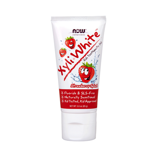 NOW Kids Xyliwhite Strawberry Splash Toothpaste Gel 85g