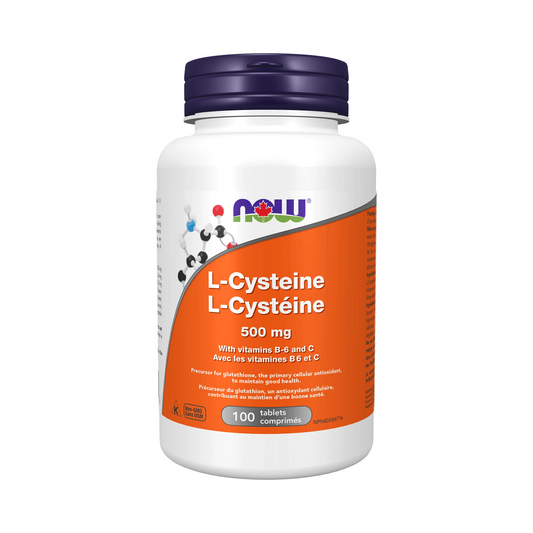 NOW L-Cysteine 500mg 100 Tablets