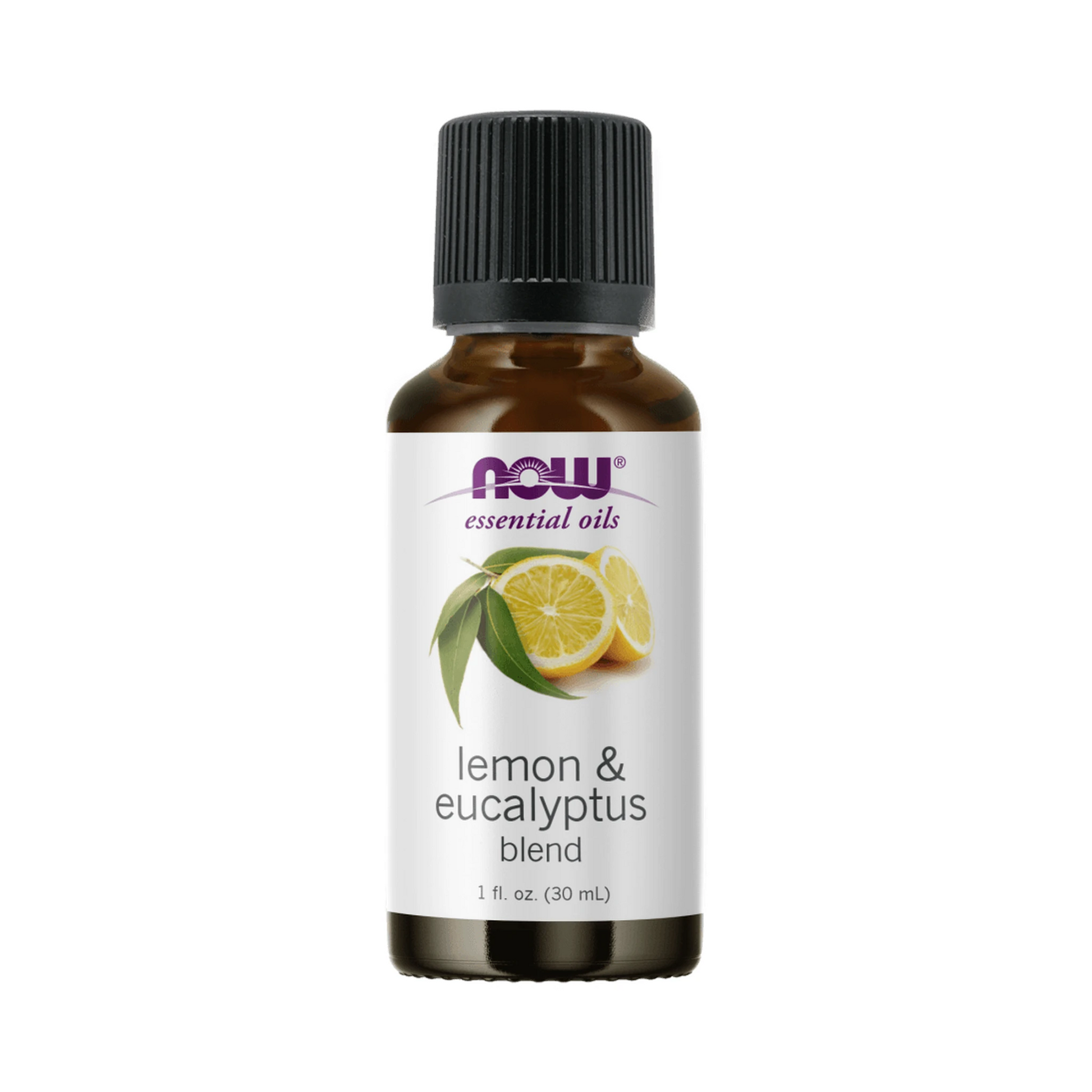 NOW Lemon & Eucalyptus Oil Blend 30mL