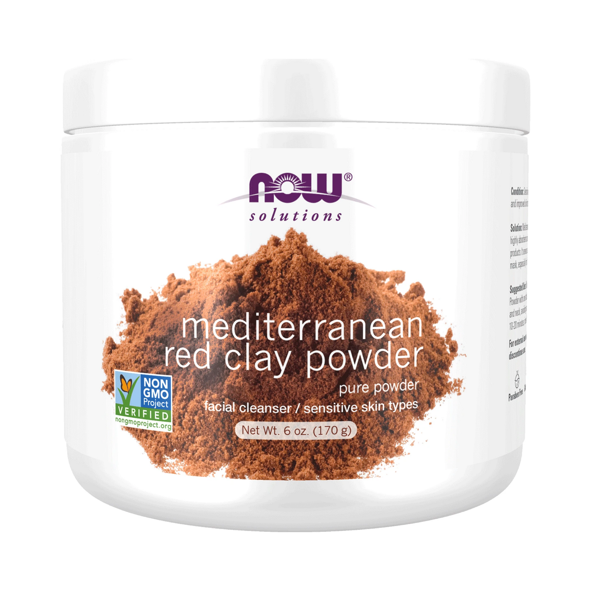 NOW Mediterranean Red Clay Powder 170g