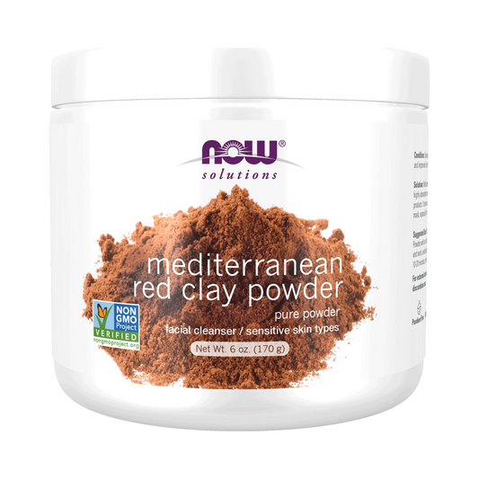 NOW Mediterranean Red Clay Powder 170g