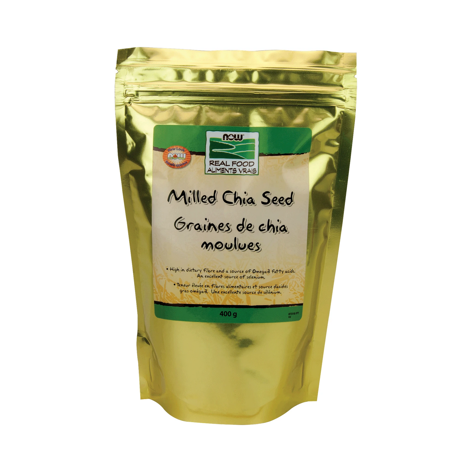 NOW Milled Chia Seed 400g