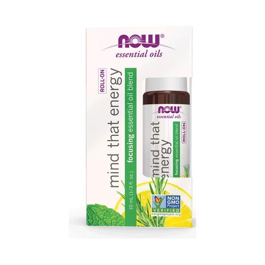 NOW Mind That Energy Blend Roll-On 10mL