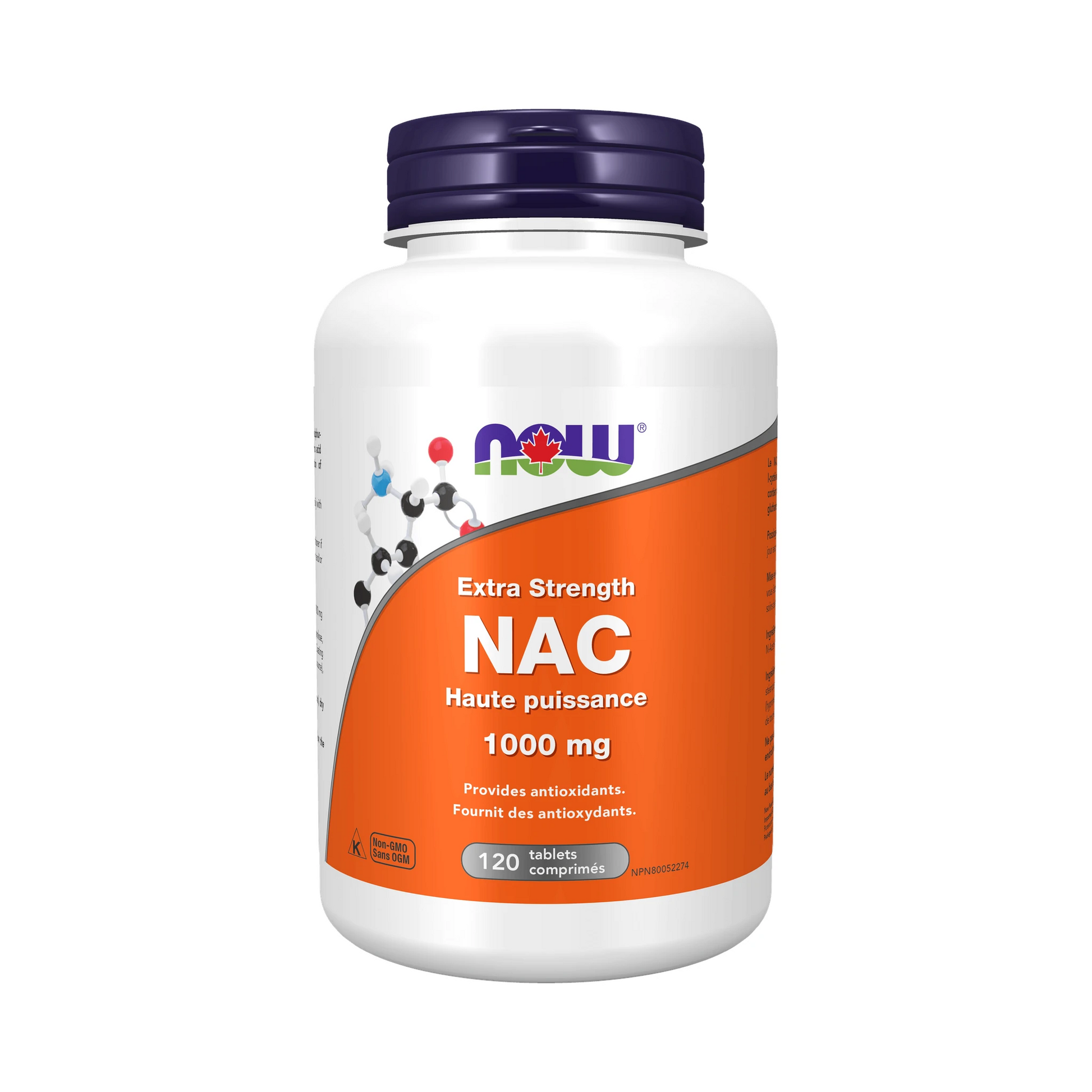 NOW NAC 1000mg Extra Strength 120 Tablets