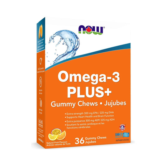 NOW Omega-3 Plus 36 Gummies