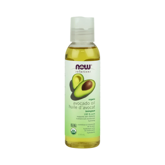 NOW Organic Avocado Oil, Expeller Pressed 118mL