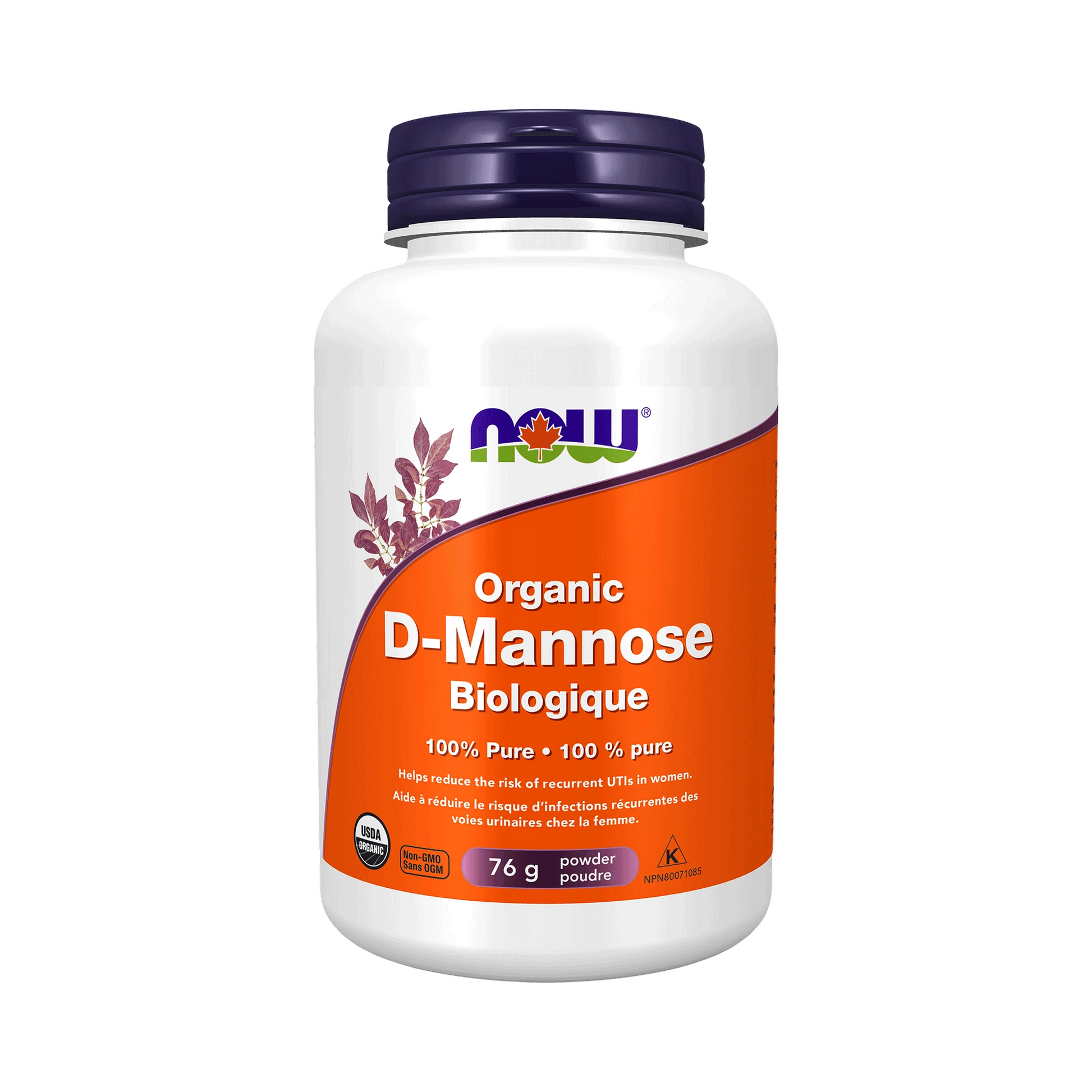 NOW Organic D-Mannose 76g