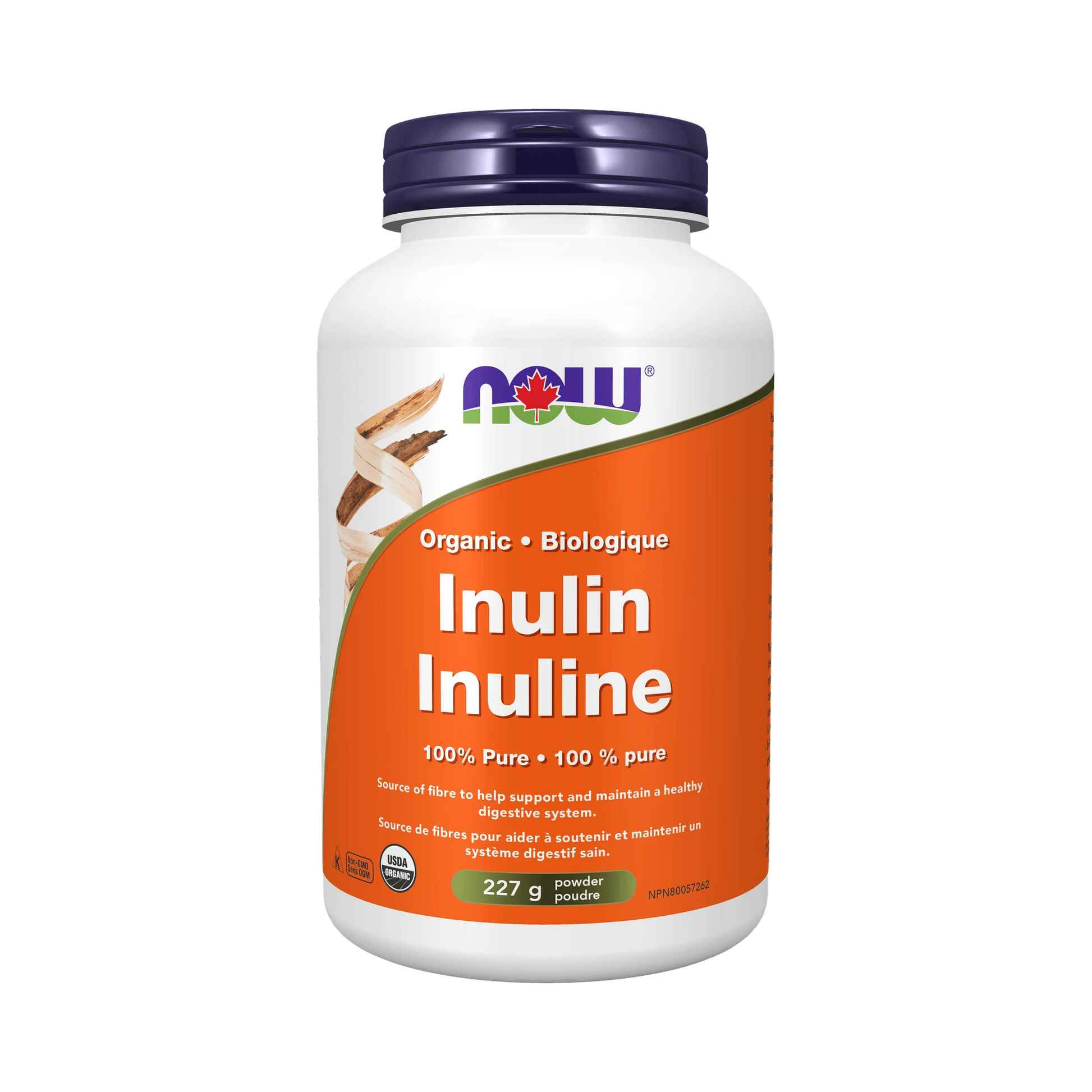 NOW Organic Inulin Powder 227g