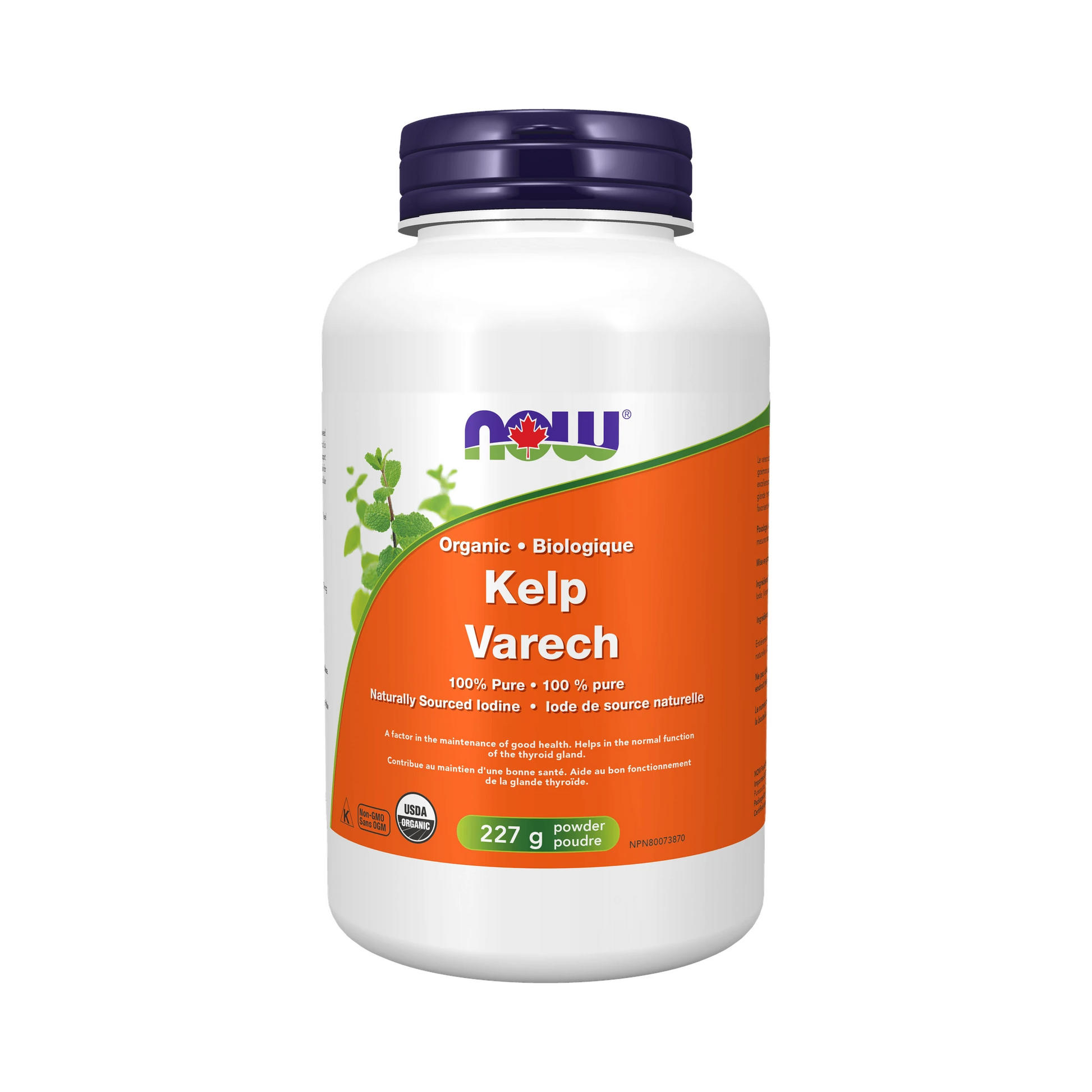 NOW Organic Kelp Powder 227g