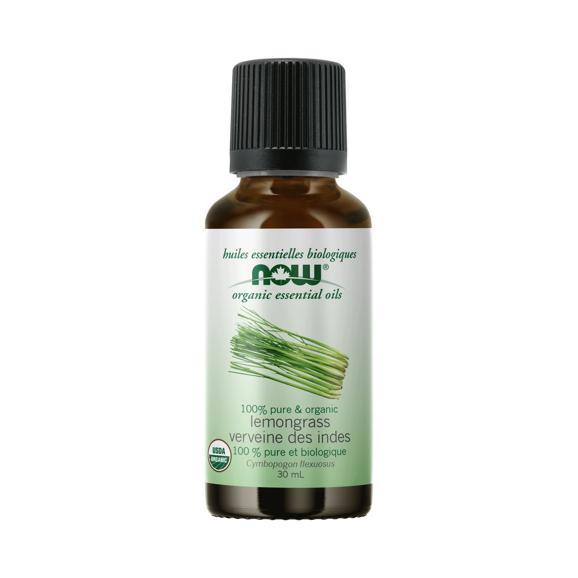 NOW Organic Lemongrass Oil 30mL