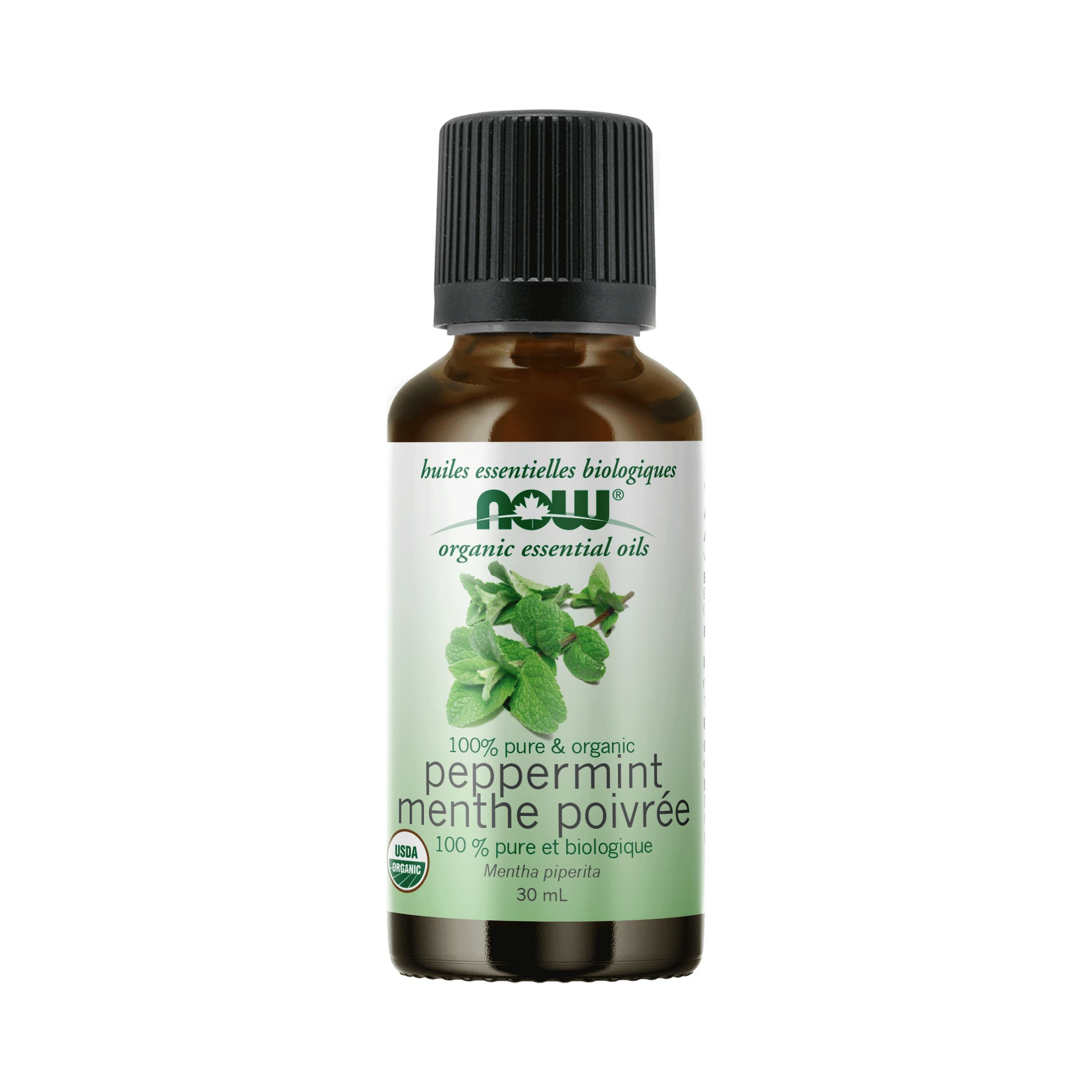 NOW Organic Peppermint Oil 30mL