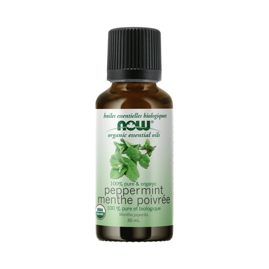 NOW Organic Peppermint Oil 30mL
