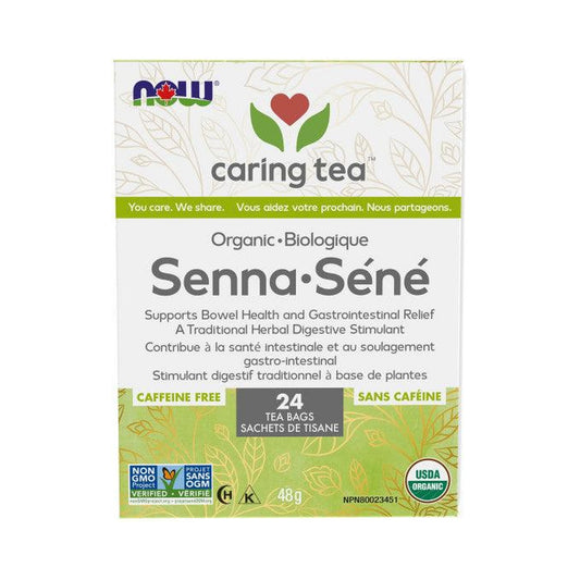 NOW Organic Senna 24 Tea Bags