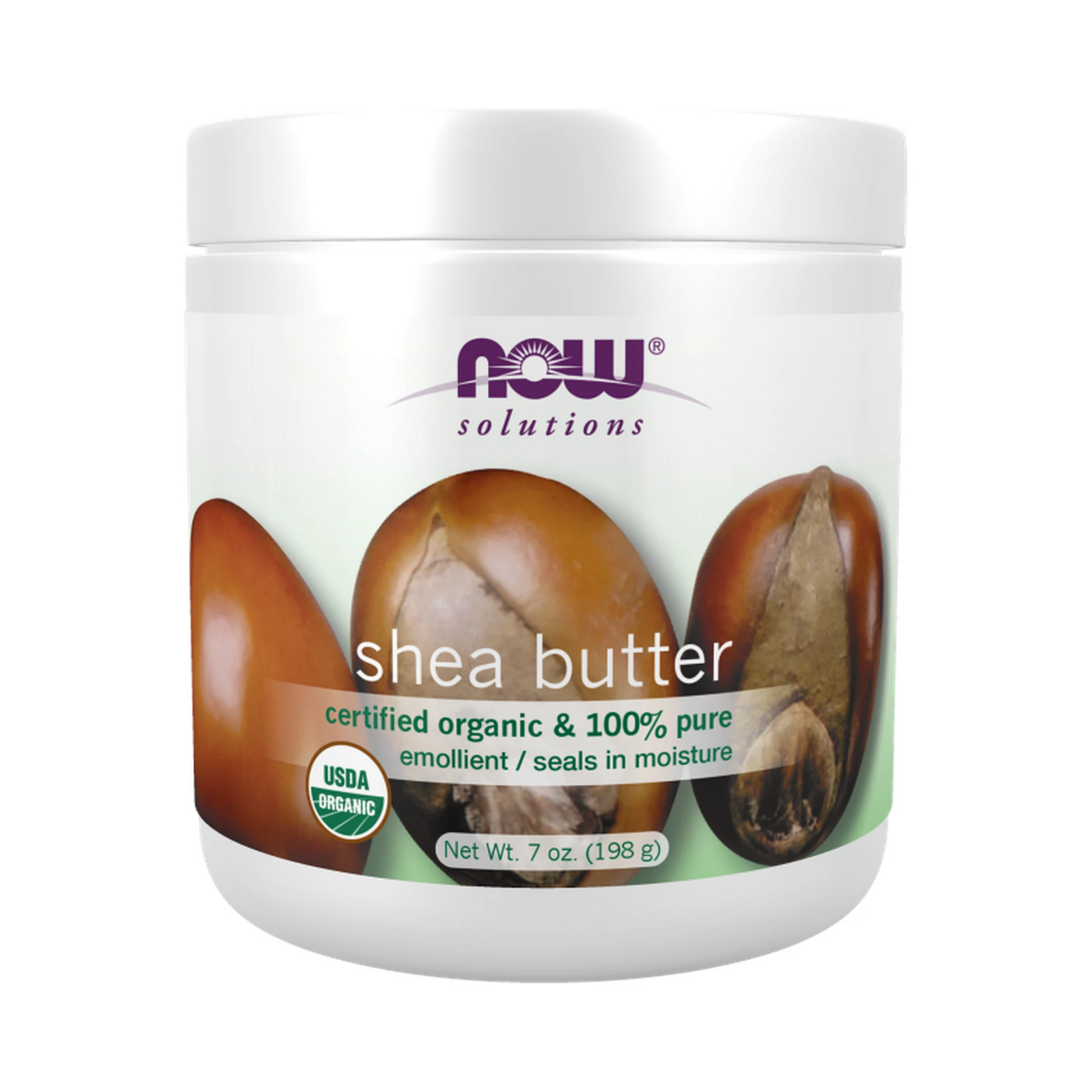 NOW Organic Shea Butter 198g