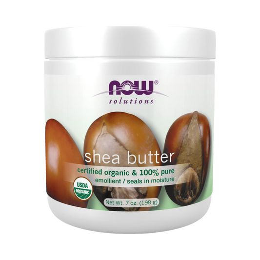 NOW Organic Shea Butter 198g