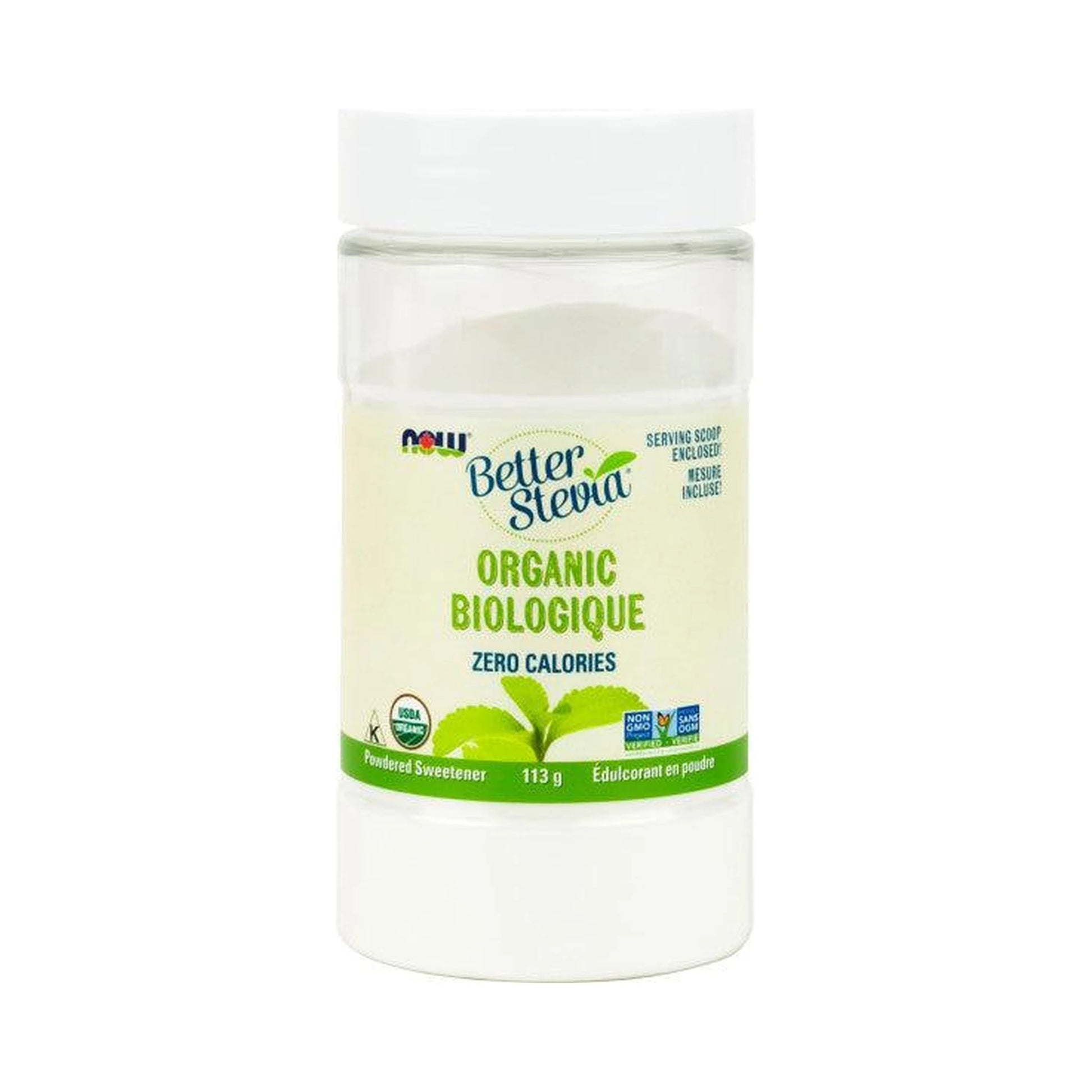 NOW Organic Stevia Extract Powder 113g