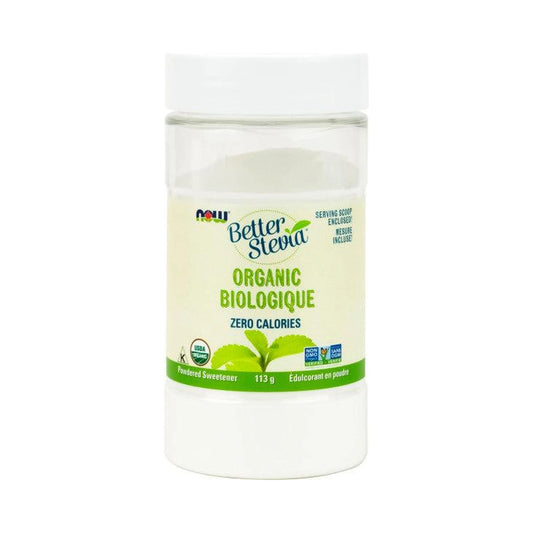 NOW Organic Stevia Extract Powder 113g