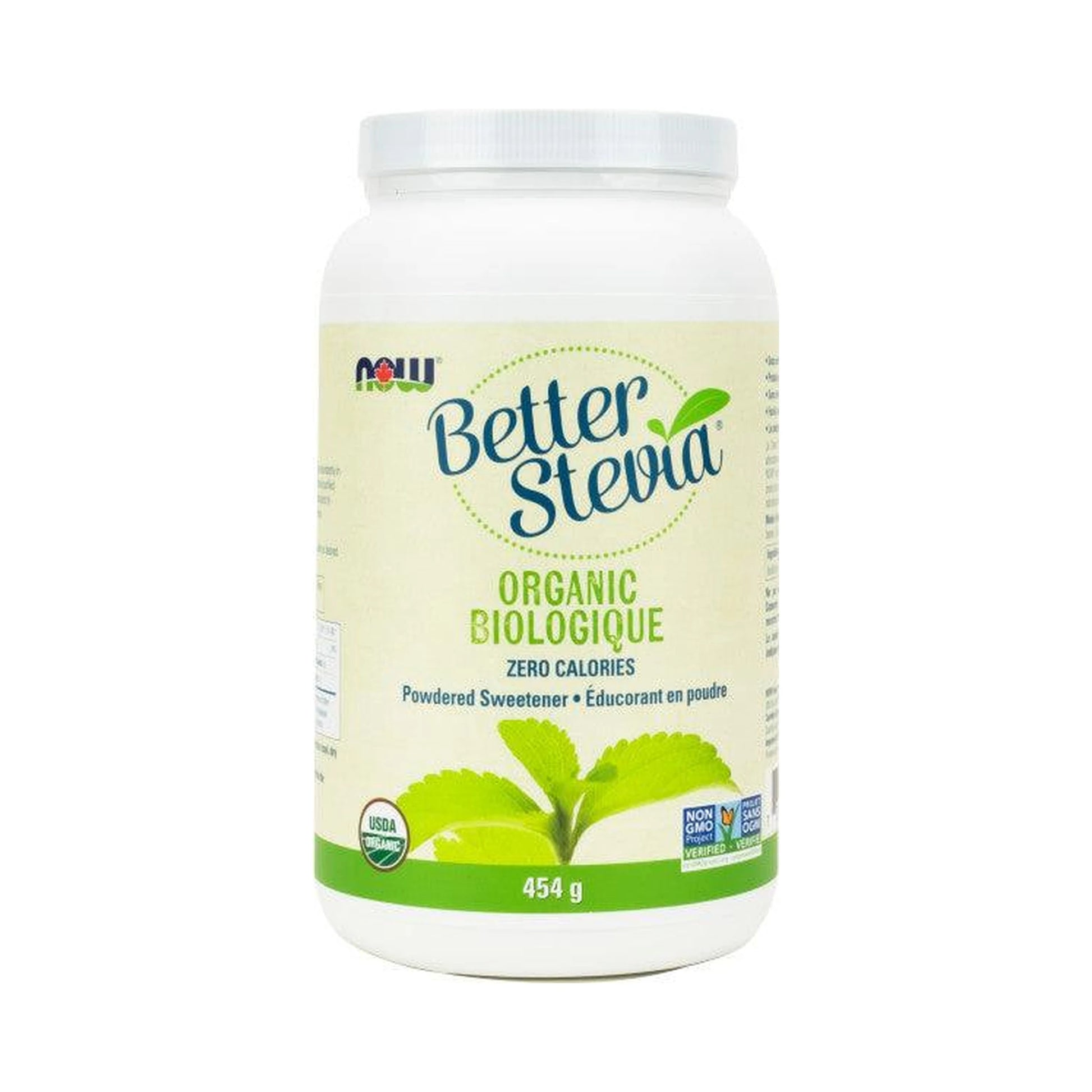 NOW Organic Stevia Extract Powder 454g