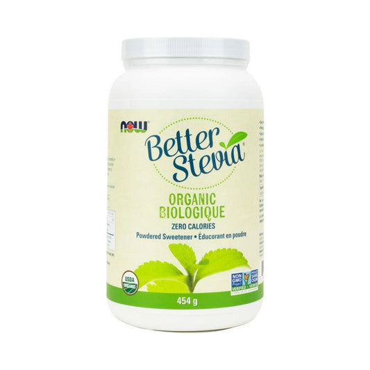 NOW Organic Stevia Extract Powder 454g