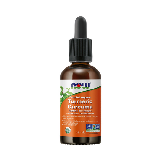 NOW Organic Turmeric Liquid Extract 59mL