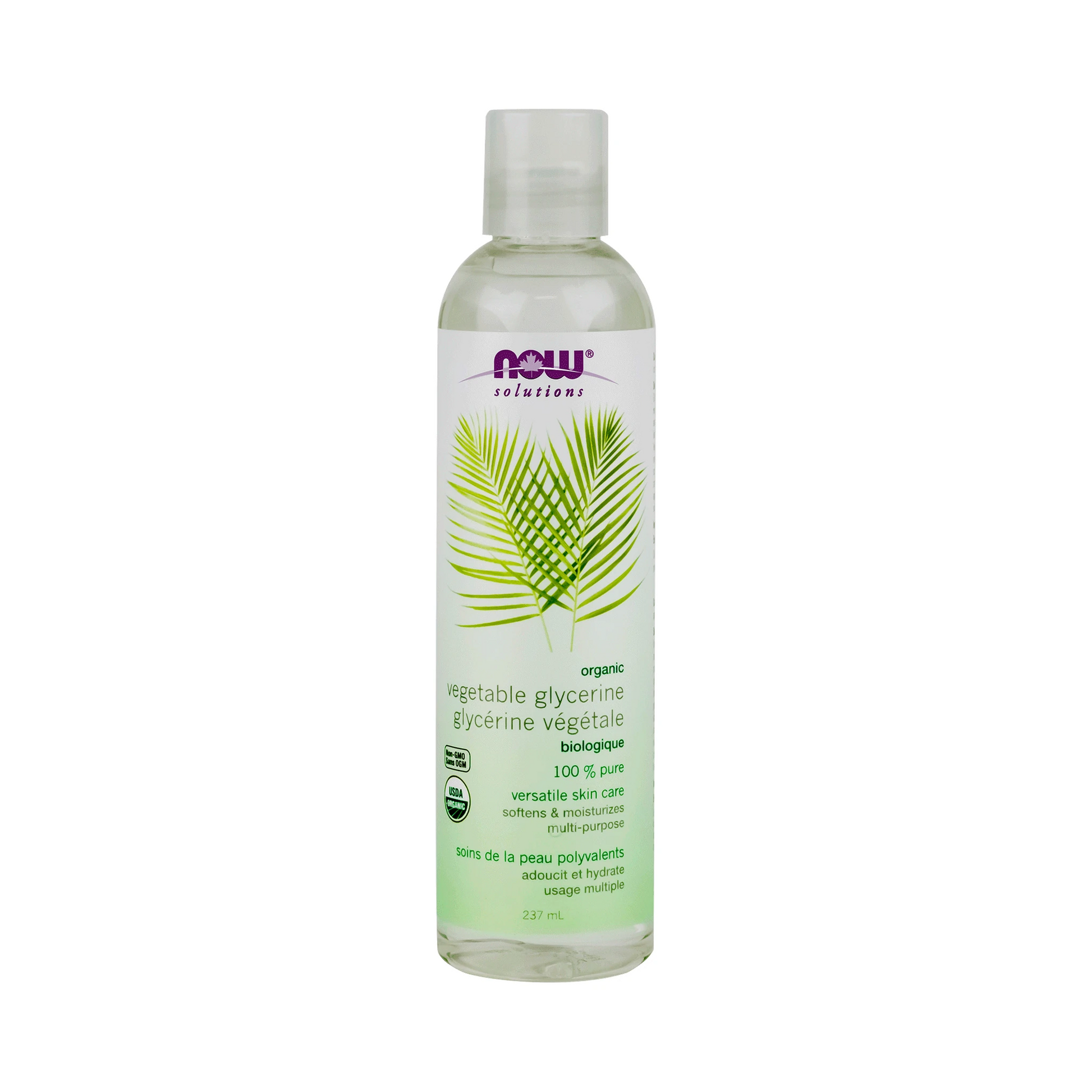 NOW Organic Vegetable Glycerine 237mL