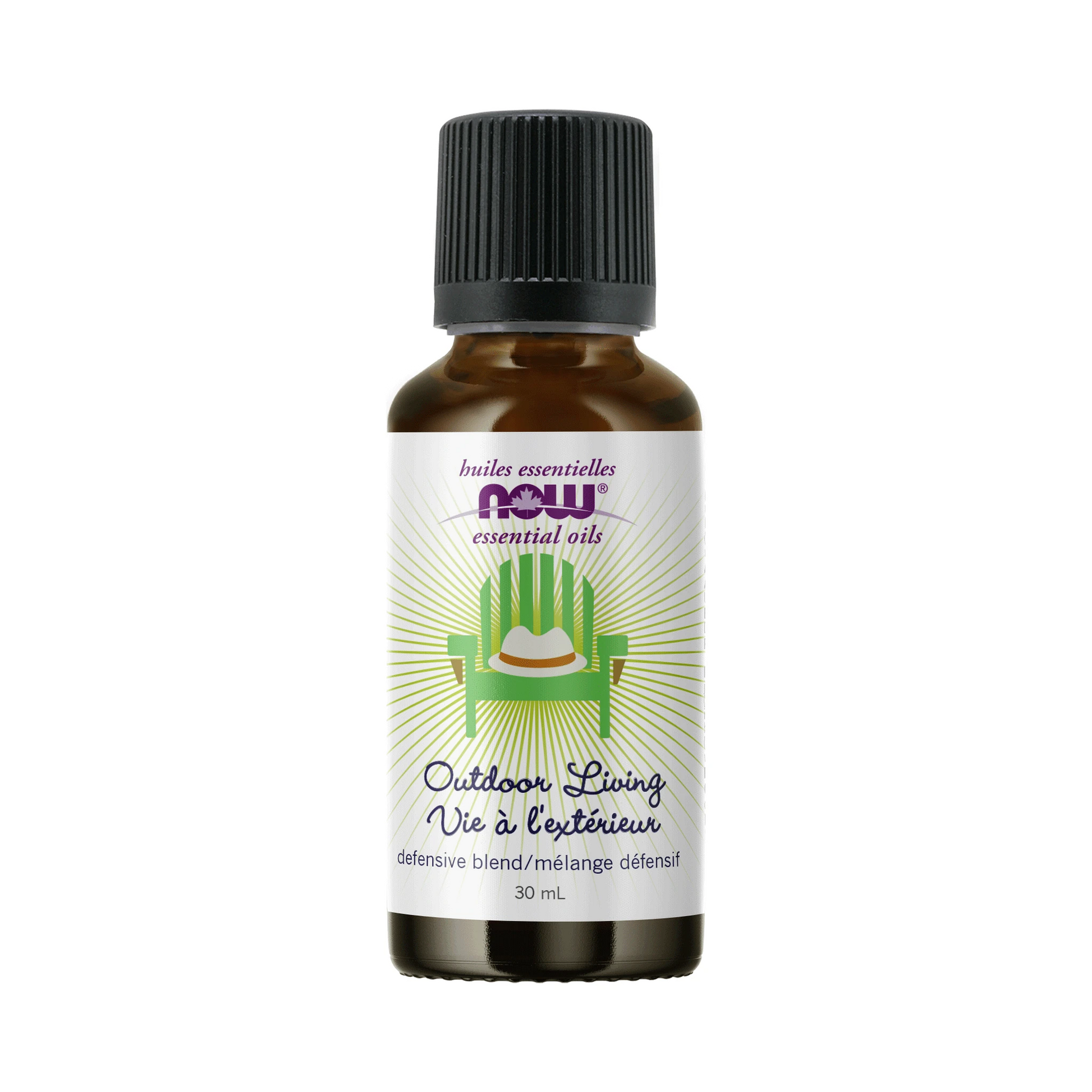 NOW Outdoor Living Essential Oil Blend 30mL