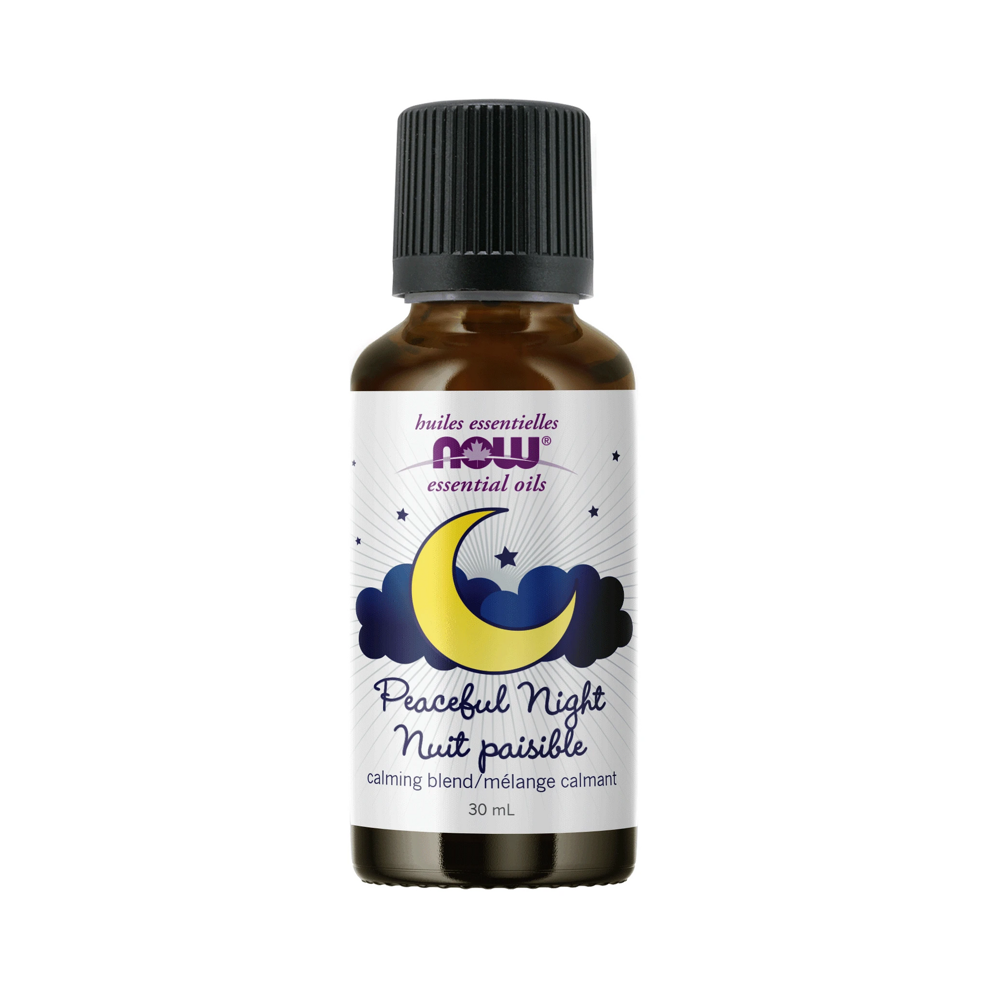 NOW Peaceful Night Essential Oil Blend 30mL