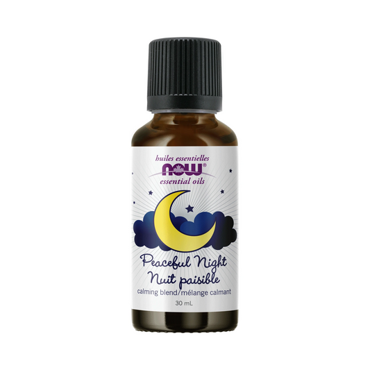 NOW Peaceful Night Essential Oil Blend 30mL