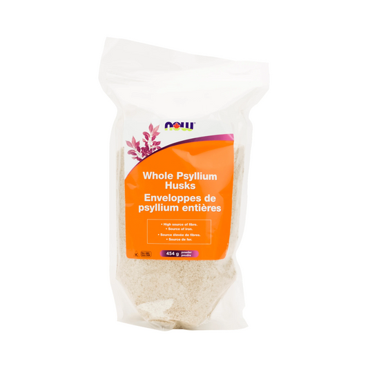 NOW Psyllium Husks Whole (bag) 454g