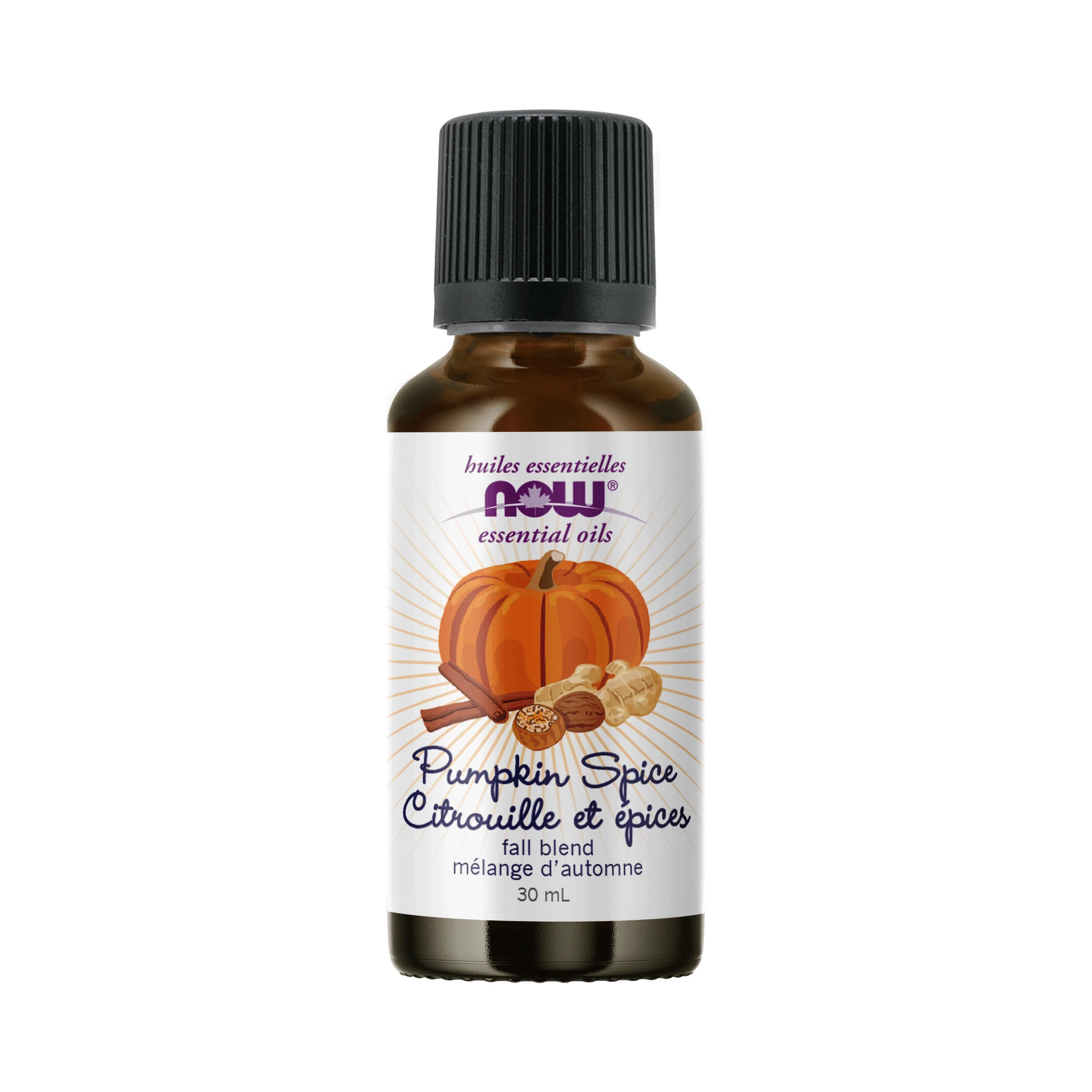 NOW Pumpkin Spice Essential Oil Blend 30mL