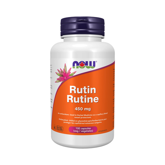 NOW Rutin 450mg 100 Veg Capsules