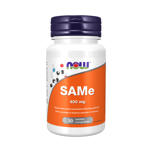 NOW SAMe 400mg Elemental Enteric Coated 30 Tablets