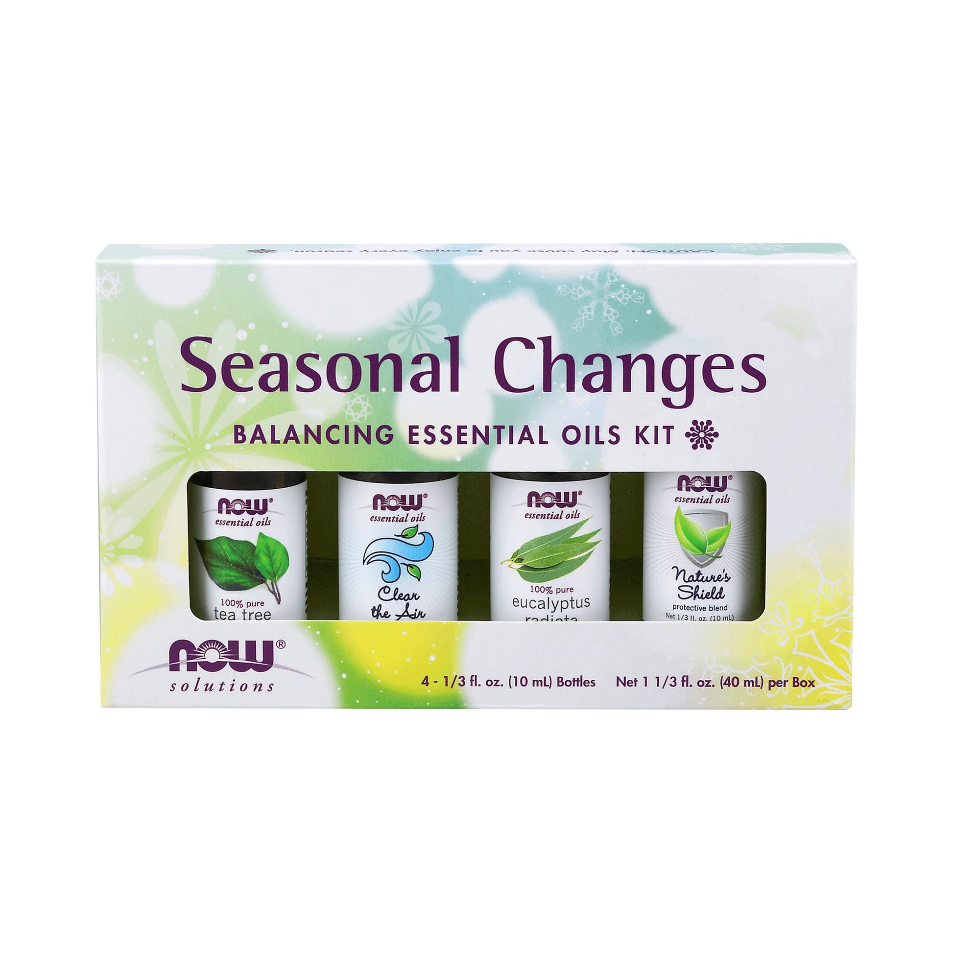 NOW Seasonal Changes Essential Oils Kit 4x10mL