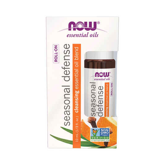 NOW Seasonal Defense Blend Roll-on 10mL